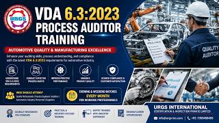 VDA 6.3:2023 Process Auditor Training | URGS International Net Worth