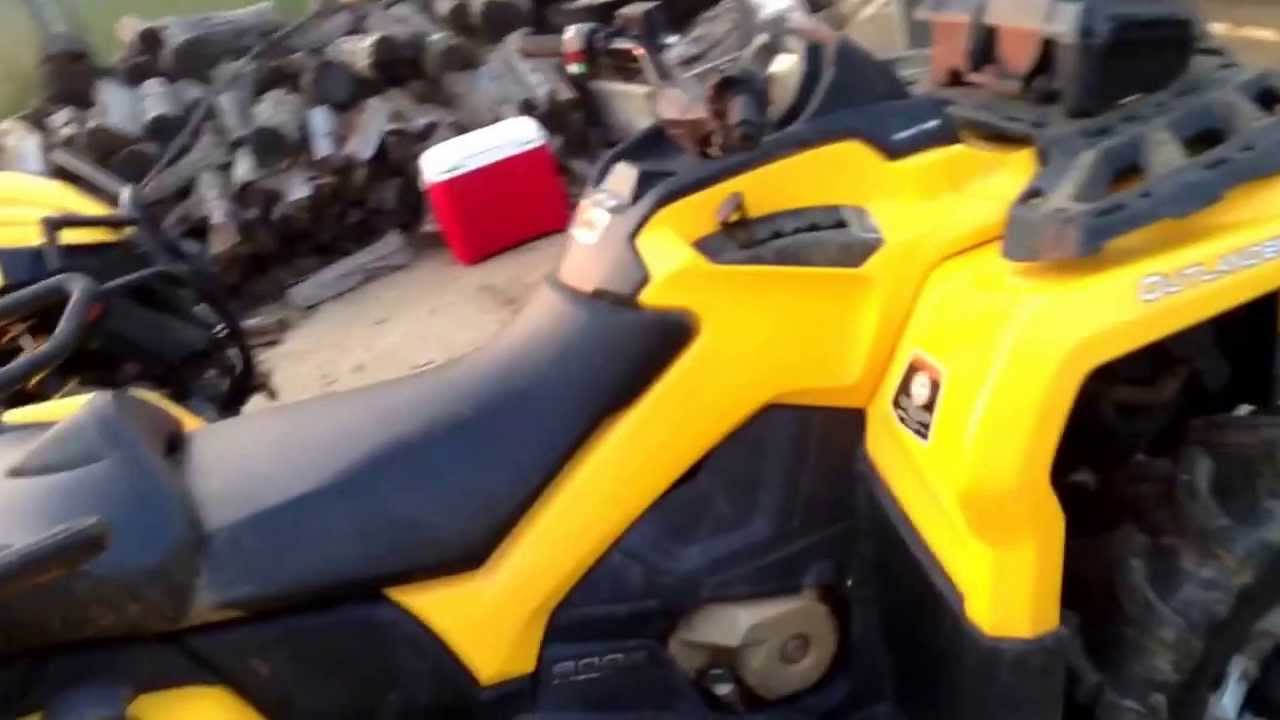 2013 Can Am Renegade 500 Gorilla Axle Bumper Hmf Dual Performance Series Kenda Executioners