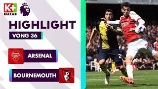 ARSENAL - BOURNEMOUTH | HAVERTZ TINH QUÁI, SAKA - RICE - TROSSARD HOÀN HẢO | NGOẠI HẠNG ANH 23\/24