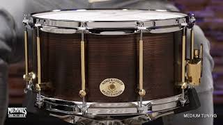 Noble & Cooley 14x7 Solid Shell Classic Ash Snare Drum - Shou Sugi Ban Ash (FGSSA147TOFC)