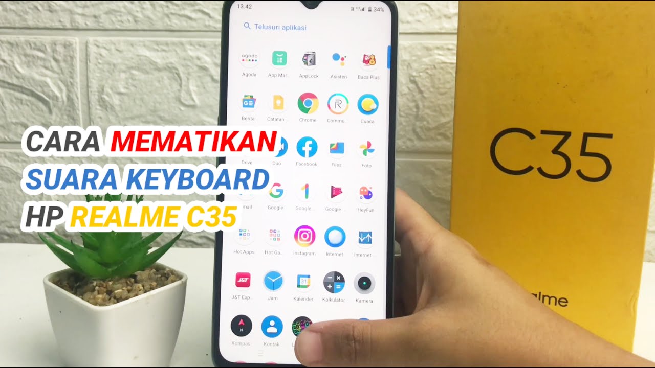 Cara Mematikan Suara Keyboard Hp Realme C35 - YouTube