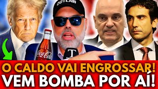 🚨 ALLAN DOS SANTOS: TRUMP VAI PRA CIMA, MORAES, COCA-COLA E MAGNITSKY