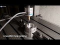 CNC 3D touch probe LinuxCNC hole probing