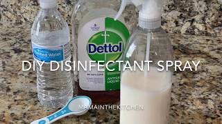 In this video i will be showing you a very simple way of making your
own disinfectant spray ! cool new drone purchased for
videos/photography: https://clic...