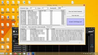 SDRSharp Import Frequencies From WTR Browser Live View