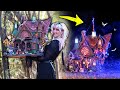 I built a tiny haunted house out of *mostly* GARBAGE 🎃🦇✨ (whoops I made it too big) thumbnail