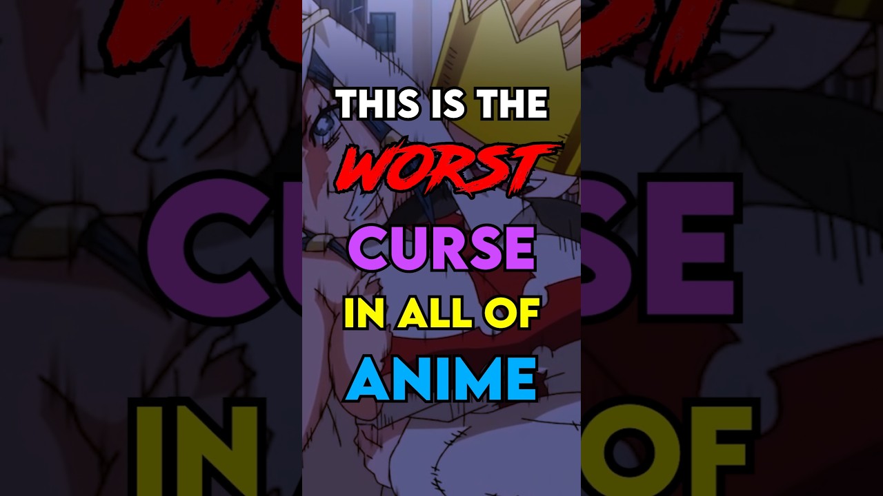 THE WORST CURSE IN ALL OF ANIME ⁉️⁉️ 