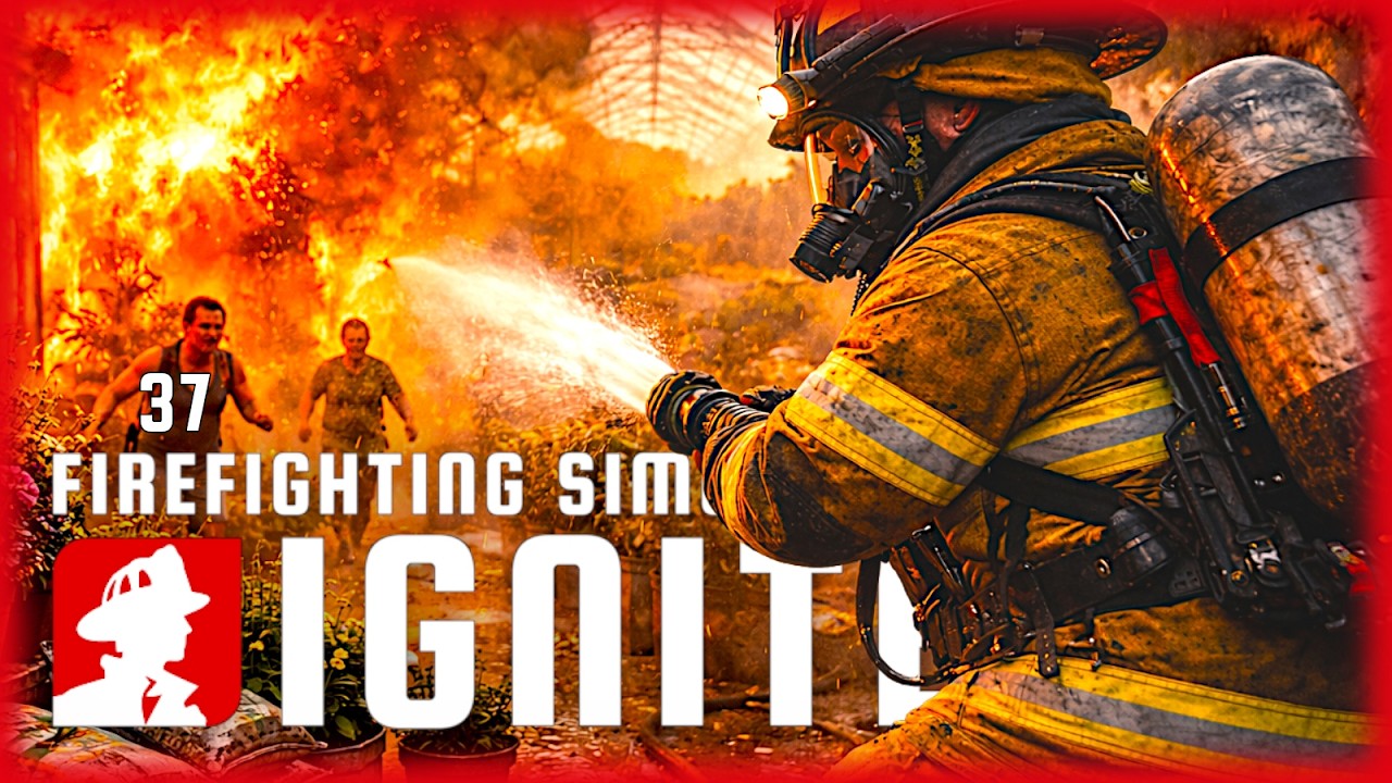 FIREFIGHTING SIMULATOR: IGNITE [037] 🚒 Panik im Gartencenter | Firefighting Simulator Gameplay