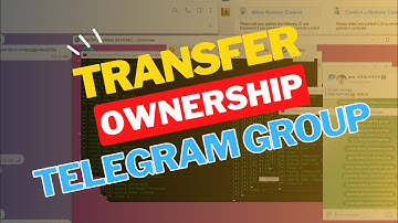 របៀបផ្ទេរ Telegram Group Owner ទៅអ្នកផ្សេង | How to Transfer Ownership Telegram Group 2023 🔥✅