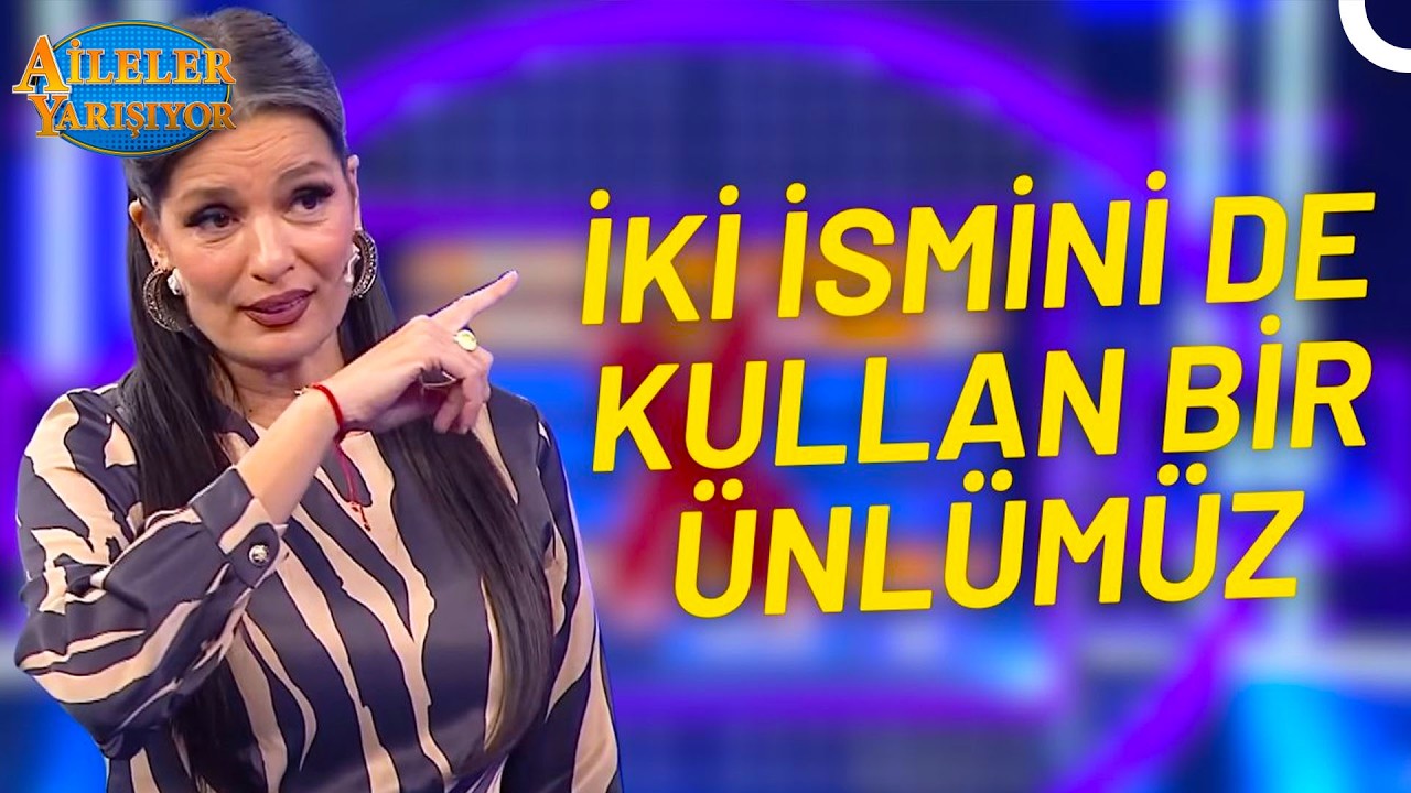 Adı Uzun, Şöhreti Büyük! | Aileler Yarışıyor