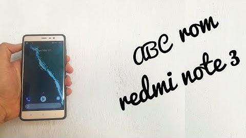 ABC rom on the redmi note 3 | how is it ? 🤔