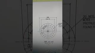 How to find bolt to bolt distance in circle