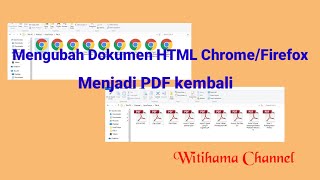 Mengubah Dokumen HTML Chrome/Firefox menjadi PDF kembali