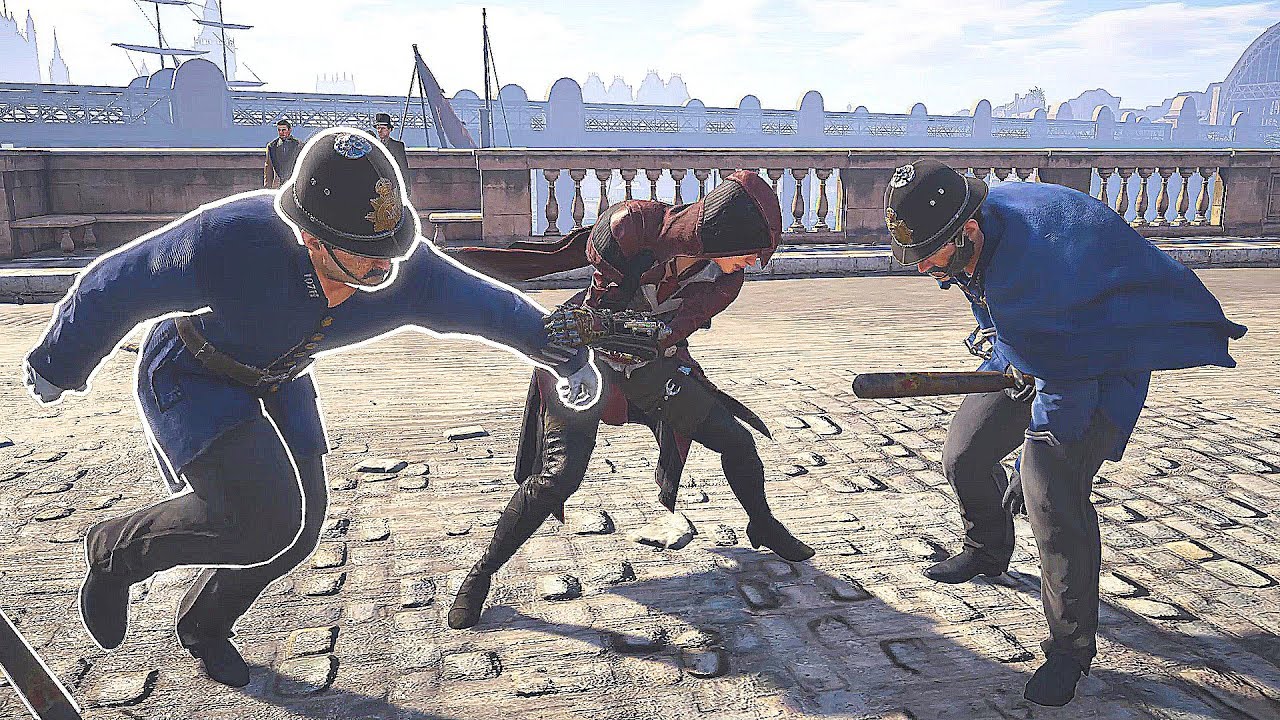 Assassin's Creed Syndicate Evie Frye Death Knuckles Rampage & Free Roam
