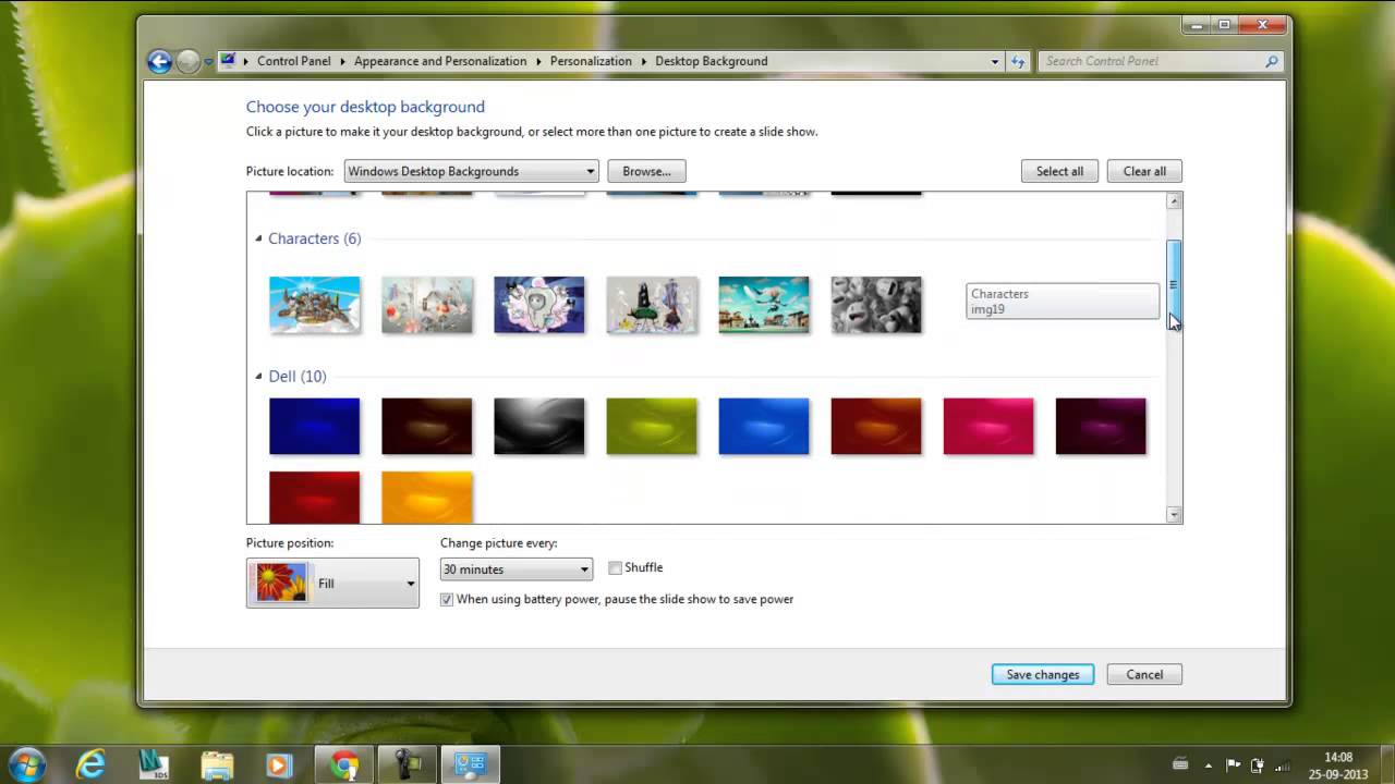 Descubrir 129+ imagen how to change wallpaper on dell laptop
