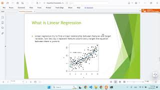 session1-Target variable and Features, Data splitting and Linear regression