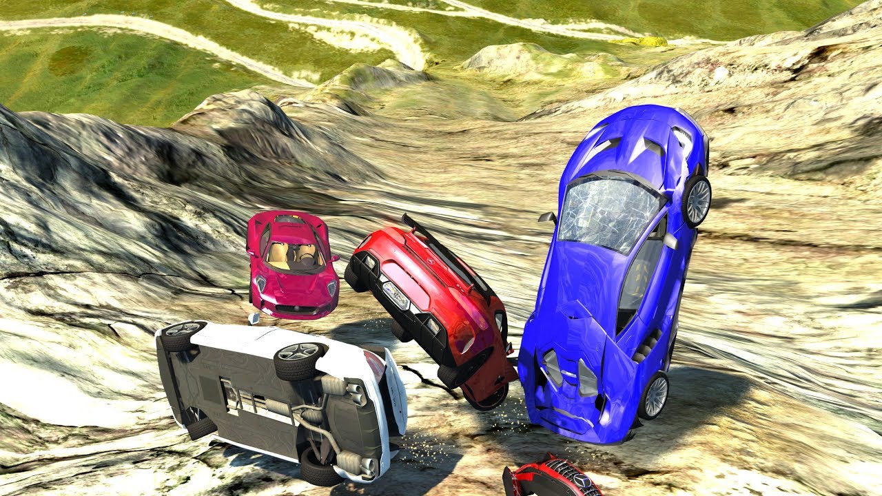 Cliffs Of Death #17 - BeamNG.drive 4k