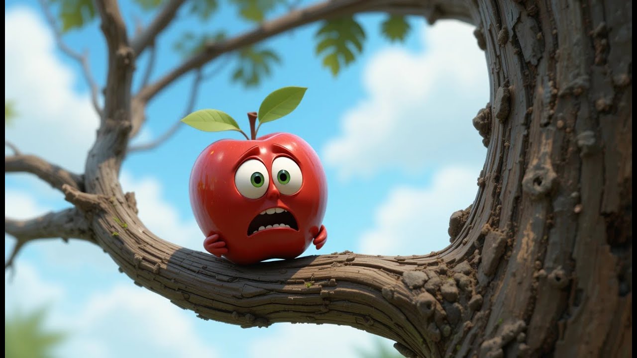 🍏 Mr  Apple’s Anger – Fun Kids Song  Midland Jingles English 🎶