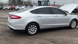 2015 Ford Fusion FWD S | Repocast 2015 Ford Fusion Se Sedan Fwd Repocast Com