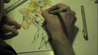 Todd Nauck Draws Dazzler from X-Men comics