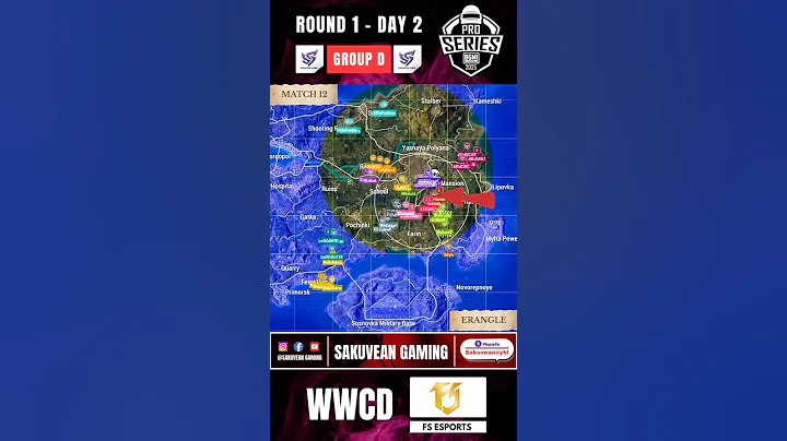 FS ESPORTS WWCD ROTATIONS | BMPS 2025 | GOUP D - DAY 2 | MATCH 12 - ERANGLE | ROUND 1