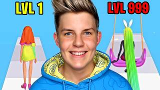 Can We Go NOOB to PRO to HACKER in HAIR CHALLENGE PART 2! Prezley screenshot 2