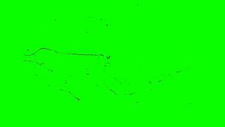 Green screen percikan darah tembakan