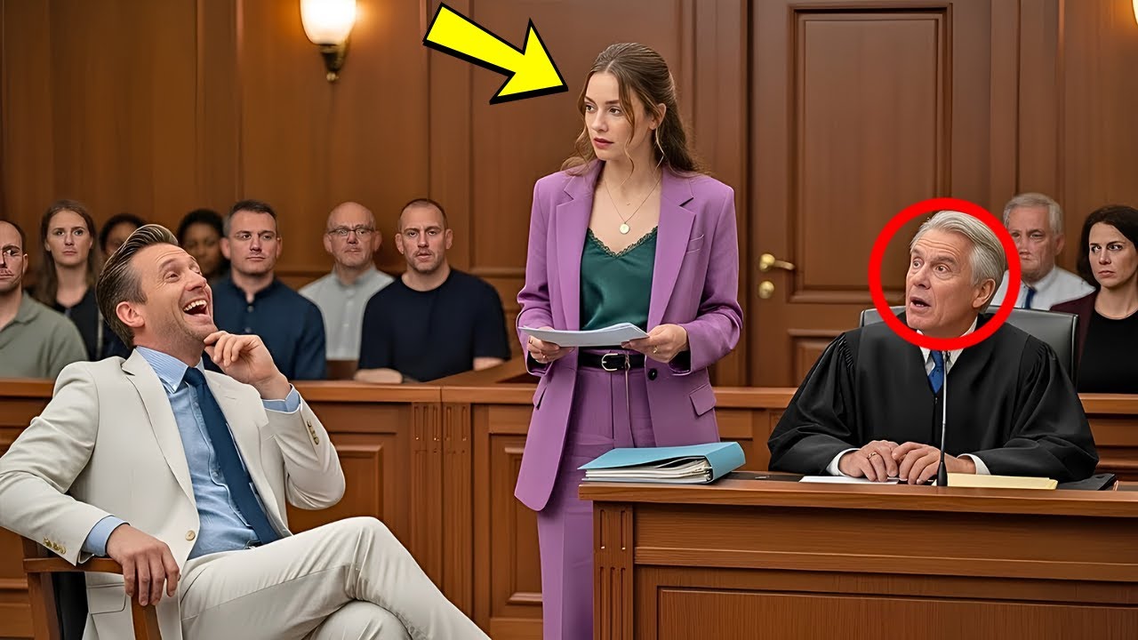 Er lachte, als seine Frau sich selbst verteidigte – der Gerichtssaal erstarrte, als sie sprach