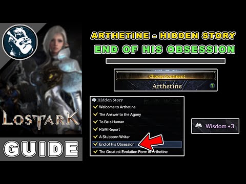 End of His Obsession Location in Lost Ark | Arthetine Hidden Story Locations Guide