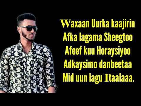 Waxaan Uurka Kaa Jirin Bilaa Music Jamaal Onkod