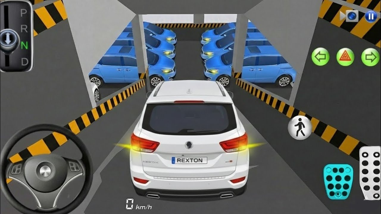 New Rexton SUV 🚙💥 Vs Kia Carnival Cars Extreme Parking Garage Challenge 🅿️ 3d Driving Class 2026 🎮