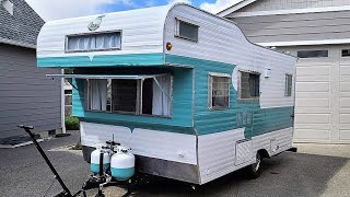 Restored Vintage 1964 OASIS 16' Travel Trailer by Vintage Camper Channel 2,196 views 1 year ago 1 minute, 25 seconds