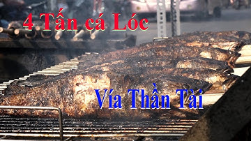 phố cá lóc nướng vía thần tài mùn 10 tháng giêng | ngày bán 4 tấn cá lóc | Txm