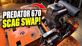 I Put a Predator 670 in a Scag Turf Tiger—Here’s What It Took 