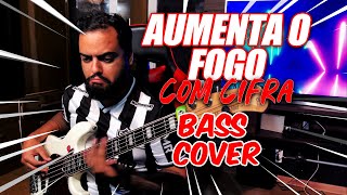 Video thumbnail of "AUMENTA O FOGO @NiveaSoaresOfficial  | BASS COVER - Israel Dias"