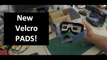 Fat Shark Dominator V2 Faceplate install w/ new velcro pads!