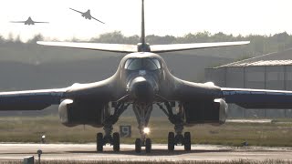 More B1 bombers arrive in Europe, after being flanked by Russian fighters  ✈