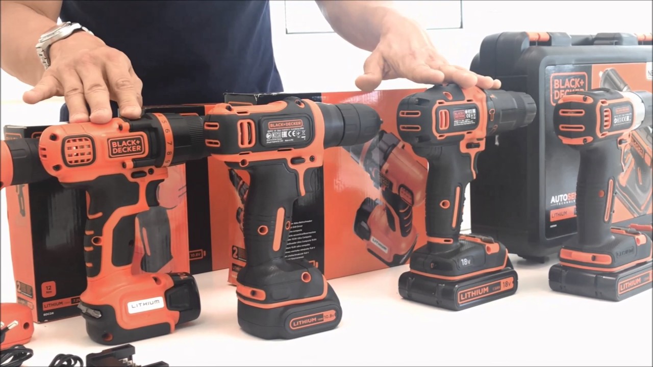 BLACK DECKER TRAPANI AVVITATORI USO TUTORIAL - MONDOBRICO 