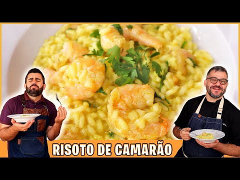 RISOTO DE CAMARÃO com o Chef Vavo I Receitas de Pai