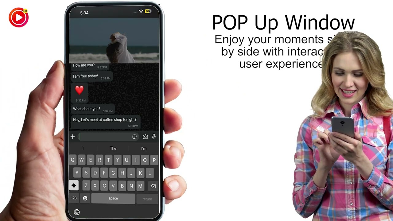 Pop Up Your Videos with ZM Video Player | Floating Window Feature | Seamless Video Playback