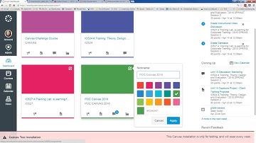 Exploring the New Canvas User Interface (UI)