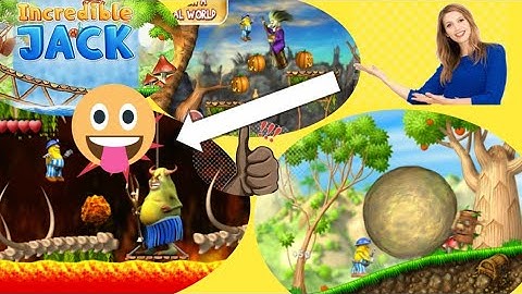 Incredible Jack:Jump & Run!! Video Game Part1!!(Leve 1 2 3)