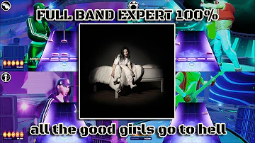 Fortnite Festival: all the good girls go to hell by Billie Eilish (Full Band Expert 100%)│4k 60fps