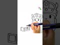 Pocoyo Drawing for kid with viking style #art #coloring #drawing