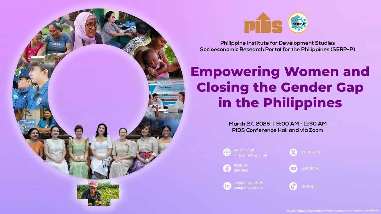 Empowering Women and Closing the Gender Gap in the Philippines - YouTube