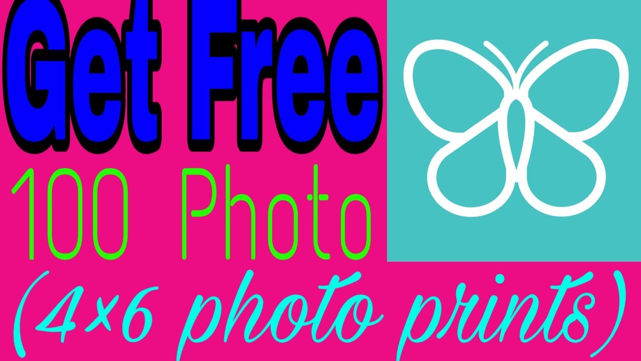 Get your free 100 photo prints ||freeprint app|| URT MASTERJI