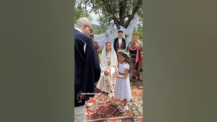 Armenian wedding tradition #wedding #armenianwedding #bride #weddingday #tradition #shorts