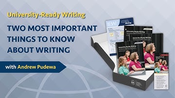 Two Most Important Things to Know About Writing