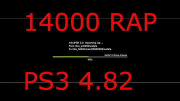 TUTO FR INSTALLER LES 14000 RAP SUR PS3