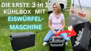 EcoFlow Glacier - Akku Kühl,- Gefrierbox und Eiswürfelmaschine - Camping Wohnmobil - Autarke Kühlbox